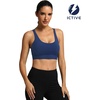 image:imageFihapyli ICTIVE Sports Bras for Women Wirefree Padded Racerback Mesh Back Workout Yoga Running Bra9045 Darkblue