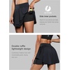 image:imageFihapyli ICTIVE Tennis Skirts for Women with Pockets High Waisted Athletic Golf Skorts Pleated Running Workout CasualBlack 9008