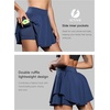 image:imageFihapyli ICTIVE Tennis Skirts for Women with Pockets High Waisted Athletic Golf Skorts Pleated Running Workout CasualDark Blue 9008