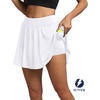 image:imageFihapyli ICTIVE Tennis Skirts for Women with Pockets High Waisted Athletic Golf Skorts Pleated Running Workout CasualWhite 9008