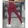image:imageFihapyli ICTIVE Women High Waist Workout Pants with Pockets Yoga Gym Running Pilates Fitness Leggings RunningBurgundy