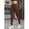 image:imageFihapyli ICTIVE Women High Waist Workout Pants with Pockets Yoga Gym Running Pilates Fitness Leggings RunningCoffee