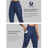 image:imageFihapyli ICTIVE Women High Waist Workout Pants with Pockets Yoga Gym Running Pilates Fitness Leggings RunningDarkblue