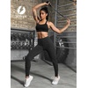 image:imageFihapyli ICTIVE Women High Waist Workout Pants with Pockets Yoga Gym Running Pilates Fitness Leggings RunningDarkgray