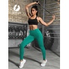 image:imageFihapyli ICTIVE Women High Waist Workout Pants with Pockets Yoga Gym Running Pilates Fitness Leggings RunningDarkgreen