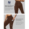 image:imageFihapyli ICTIVE Womens Capris Yoga Pants with Pockets Running Pilates Fitness Running High Waisted LeggingsCoffee