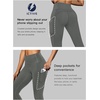 image:imageFihapyli ICTIVE Womens Capris Yoga Pants with Pockets Running Pilates Fitness Running High Waisted LeggingsGrey