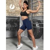 image:imageFihapyli ICTIVE Womens Workout Running Shorts with Deep Pockets High Waisted Tummy Control Yoga Gym Spandex Biker PantsDarkblue