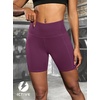 image:imageFihapyli ICTIVE Womens Workout Running Shorts with Deep Pockets High Waisted Tummy Control Yoga Gym Spandex Biker PantsDarkpurple