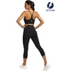 image:imageFihapyli ICTIVE Womens Y Back Racerback Sports Bra