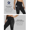 image:imageFihapyli ICTIVE Workout Leggings for Women Athletic Wear with Pocket Running Yoga Pilates and Gym PantsBlack