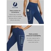 image:imageFihapyli ICTIVE Workout Leggings for Women Athletic Wear with Pocket Running Yoga Pilates and Gym PantsDark Blue
