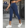 image:imageFihapyli ICTIVE Workout Leggings for Women Athletic Wear with Pocket Running Yoga Pilates and Gym PantsDark Blue