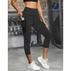 image:imageFihapyli ICTIVE Workout Leggings for Women Athletic Wear with Pocket Running Yoga Pilates and Gym PantsDark Gray