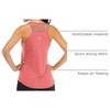 image:imageFihapyli ICTIVE Workout Tank Tops for Women Breathable Mesh Racerback Muscle Tank Backless Running ShirtsCoral
