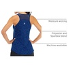 image:imageFihapyli ICTIVE Workout Tank Tops for Women Breathable Mesh Racerback Muscle Tank Backless Running ShirtsDark Blue