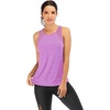 image:imageFihapyli ICTIVE Workout Tank Tops for Women Breathable Mesh Racerback Muscle Tank Backless Running ShirtsLight Purple