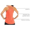 image:imageFihapyli ICTIVE Workout Tank Tops for Women Breathable Mesh Racerback Muscle Tank Backless Running ShirtsNeon Orange