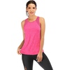 image:imageFihapyli ICTIVE Workout Tank Tops for Women Breathable Mesh Racerback Muscle Tank Backless Running ShirtsRose