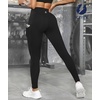 image:imageICTIVE Athletic Leggings for Women with PocketWorkout Activewear Running Yoga Pilates Gym Cropped Tight Fit Lightin PantsBlack