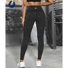 image:imageICTIVE Athletic Leggings for Women with PocketWorkout Activewear Running Yoga Pilates Gym Cropped Tight Fit Lightin PantsDarkgrey