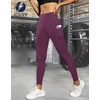 image:imageICTIVE Athletic Leggings for Women with PocketWorkout Activewear Running Yoga Pilates Gym Cropped Tight Fit Lightin PantsDarkpurple