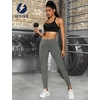 image:imageICTIVE Athletic Leggings for Women with PocketWorkout Activewear Running Yoga Pilates Gym Cropped Tight Fit Lightin PantsGrey