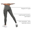 image:imageICTIVE Athletic Leggings for Women with PocketWorkout Activewear Running Yoga Pilates Gym Cropped Tight Fit Lightin PantsGrey