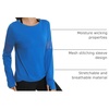 image:imageICTIVE Long Sleeve Workout Shirts for Women Loose Fit Workout Tops Running Shirts with Thumb HoleRoyal Blue