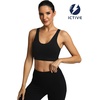 image:imageICTIVE Sports Bras for Women High Support High Impact Bust Push up Racerback Workout Running BraBlack