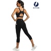 image:imageICTIVE Sports Bras for Women High Support High Impact Bust Push up Racerback Workout Running BraBlack