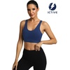 image:imageICTIVE Sports Bras for Women High Support High Impact Bust Push up Racerback Workout Running BraDarkblue