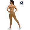 image:imageICTIVE Sports Bras for Women High Support High Impact Bust Push up Racerback Workout Running BraKhaki
