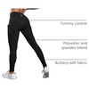 image:imageICTIVE Women Workout Pants with Tummy Control High Waist Tight Fit Yoga Running Pilates Fitness Leggings with PocketsBlack
