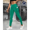 image:imageICTIVE Women Workout Pants with Tummy Control High Waist Tight Fit Yoga Running Pilates Fitness Leggings with PocketsDarkgreen