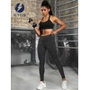 image:imageICTIVE Women Workout Pants with Tummy Control High Waist Tight Fit Yoga Running Pilates Fitness Leggings with PocketsDarkgrey