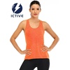 image:imageICTIVE Womens Cross Backless Workout Tops for Women Racerback Tank Tops Open Back Running Muscle Tank Yoga ShirtsNeon Orange