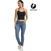 image:imageICTIVE Womens Sleeveless Racerback Tank Top Crew Neck Slim Fit Workout Casual Basic Cami ShirtsBlack 9102