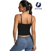 image:imageICTIVE Womens Sleeveless Racerback Tank Top Crew Neck Slim Fit Workout Casual Basic Cami ShirtsBlack 9104