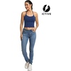 image:imageICTIVE Womens Sleeveless Racerback Tank Top Crew Neck Slim Fit Workout Casual Basic Cami ShirtsDark Blue 9102