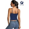 image:imageICTIVE Womens Sleeveless Racerback Tank Top Crew Neck Slim Fit Workout Casual Basic Cami ShirtsDark Blue 9104