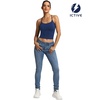 image:imageICTIVE Womens Sleeveless Racerback Tank Top Crew Neck Slim Fit Workout Casual Basic Cami ShirtsDark Blue 9104