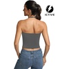 image:imageICTIVE Womens Sleeveless Racerback Tank Top Crew Neck Slim Fit Workout Casual Basic Cami ShirtsDark Grey 9102