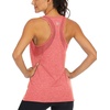 image:imageICTIVE Workout Tank Tops for Women Loose Fit Yoga Mesh Racerback Open Back Muscle ShirtsCoral