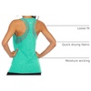 image:imageICTIVE Workout Tank Tops for Women Loose Fit Yoga Mesh Racerback Open Back Muscle ShirtsLight Green