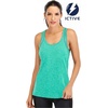 image:imageICTIVE Workout Tank Tops for Women Loose Fit Yoga Mesh Racerback Open Back Muscle ShirtsLight Green