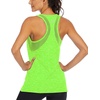 image:imageICTIVE Workout Tank Tops for Women Loose Fit Yoga Mesh Racerback Open Back Muscle ShirtsNeon Green