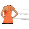 image:imageICTIVE Workout Tank Tops for Women Loose Fit Yoga Mesh Racerback Open Back Muscle ShirtsNeon Orange