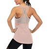 image:imageICTIVE Workout Tank Tops for Women Sleeveless Yoga Shirts for Women Mesh Racerback Muscle Tank TopsApricot