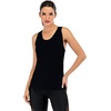image:imageICTIVE Workout Tank Tops for Women Sleeveless Yoga Shirts for Women Mesh Racerback Muscle Tank TopsBlack